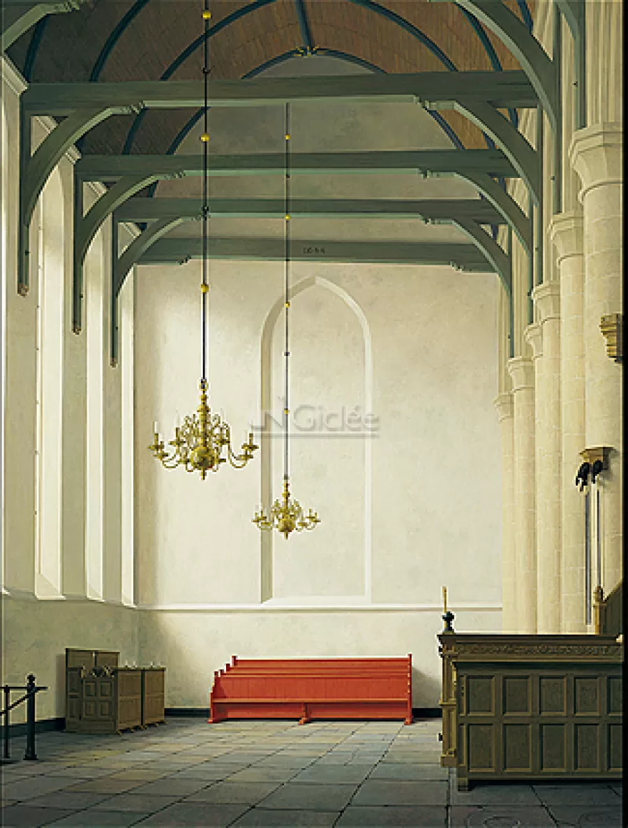 Art Revisited De zuidbeuk van de St. Nicolaaskerk in Monnickendam | Giclées