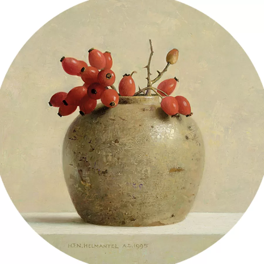 Art Revisited Gemberpot met rozenbottels | Art Circles