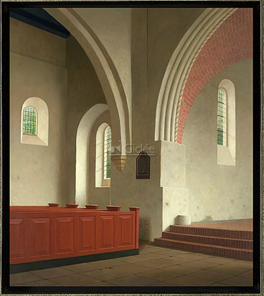 Interieur Donatuskerk te Leermens (1000-1400)^Art Revisited Hot