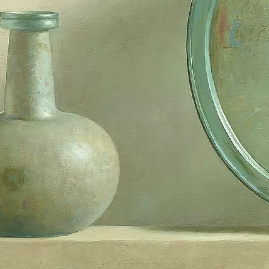 Romeins glas in kast^Art Revisited Best