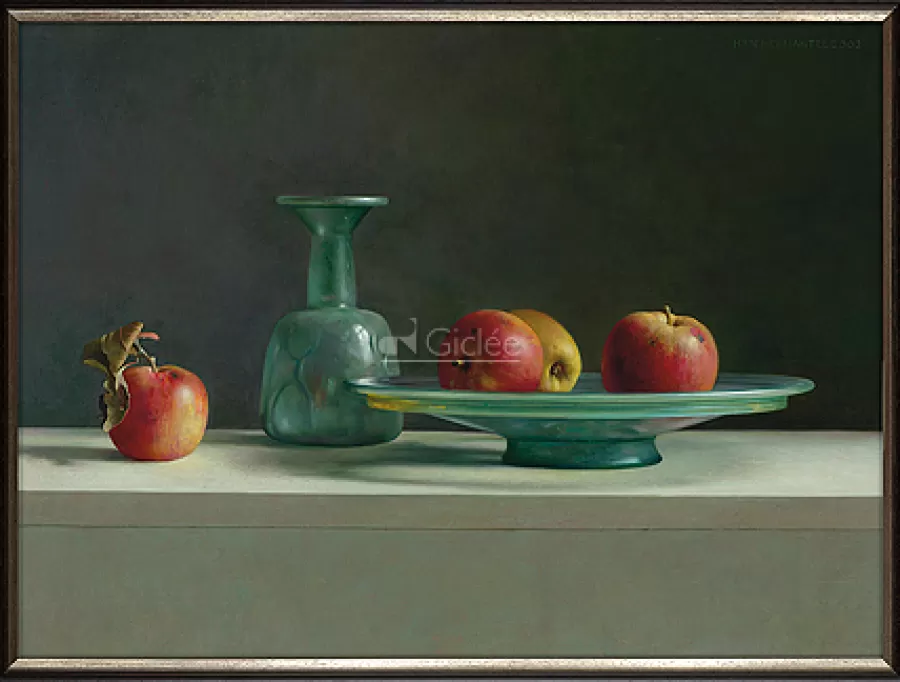 Art Revisited Romeins glas met appels | Giclées