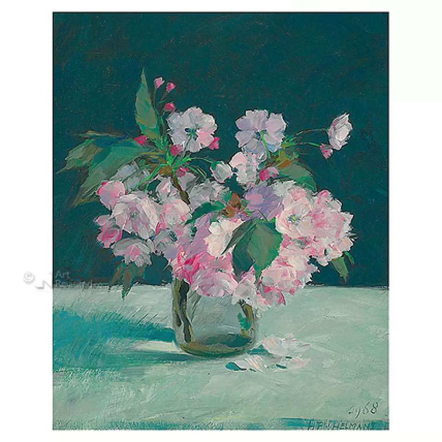 Art Revisited Stilleven met japanse kers | Wenskaarten