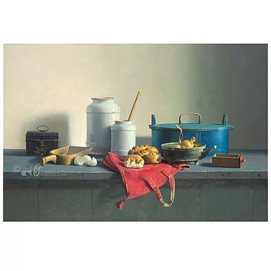 Art Revisited Stilleven met rode tas | Wenskaarten