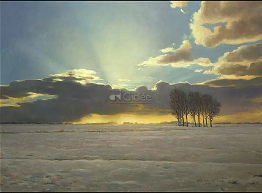 Art Revisited Zonsopgang bij Westeremden | Giclées